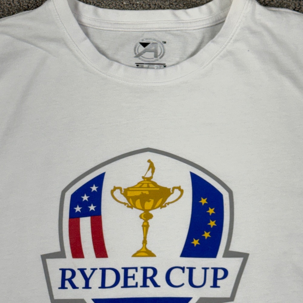 Ahead Ryder Cup T-Shirt Mens 2XL White 1995 Oak Hill Golf Graphic Tee